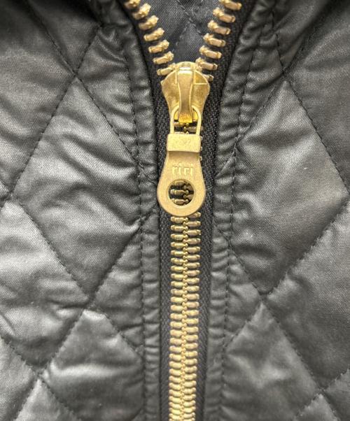 Abu Garcia（アブガルシア）Abu Garcia (アブガルシア) オイルドキルティングジャケット ブラック サイズ:LLの古着・服飾アイテム