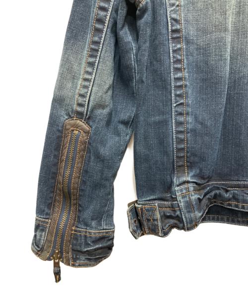 INDIAN MOTORCYCLE（インディアンモーターサイクル）INDIAN MOTORCYCLE (インディアンモーターサイクル) デニムジャケット インディゴ サイズ:L 未使用品の古着・服飾アイテム