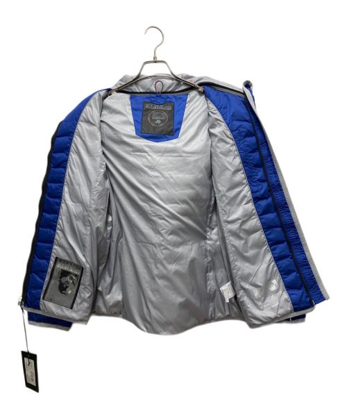 NAPAPIJRI（ナパピリ）NAPAPIJRI (ナパピリ) ARMES（アームズ） ナイロン フーデッド ダウンジャケット ブルー サイズ:M 未使用品の古着・服飾アイテム