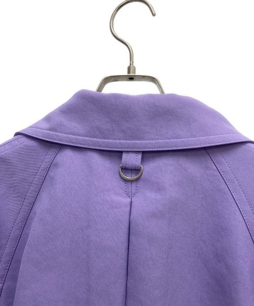 MAISON SPECIAL（メゾンスペシャル）MAISON SPECIAL (メゾンスペシャル) 23SS ボリュームスリーブトレンチコート パープル サイズ:FREEの古着・服飾アイテム