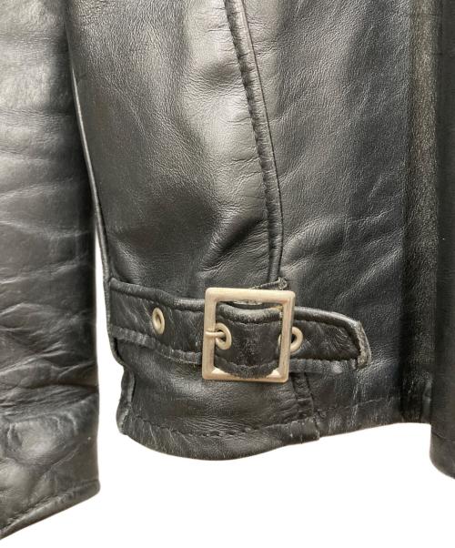 Schott（ショット）Schott (ショット) USA製ボアライナー付シングルライダースジャケット ブラック サイズ:40の古着・服飾アイテム