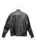 Schott (ショット) USA製ボアライナー付シングルライダースジャケット ブラック サイズ:40：30000円
