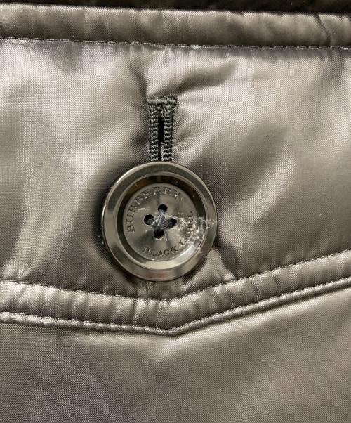 BURBERRY BLACK LABEL（バーバリーブラックレーベル）BURBERRY BLACK LABEL (バーバリーブラックレーベル) リバーシブルダウンジャケット ブラック サイズ:Mの古着・服飾アイテム