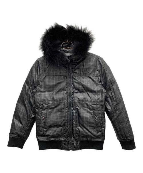 BURBERRY BLACK LABEL（バーバリーブラックレーベル）BURBERRY BLACK LABEL (バーバリーブラックレーベル) リバーシブルダウンジャケット ブラック サイズ:Mの古着・服飾アイテム