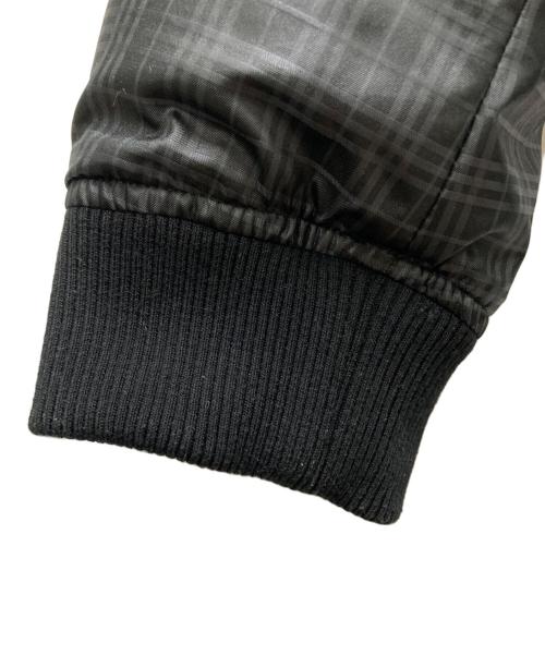 BURBERRY BLACK LABEL（バーバリーブラックレーベル）BURBERRY BLACK LABEL (バーバリーブラックレーベル) リバーシブルダウンジャケット ブラック サイズ:Mの古着・服飾アイテム