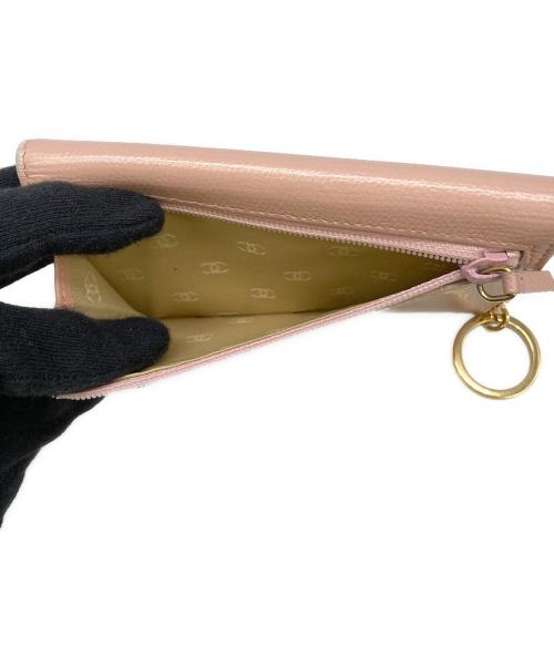 CHANEL（シャネル）CHANEL (シャネル) キーリング付きコインケース ピンクの古着・服飾アイテム