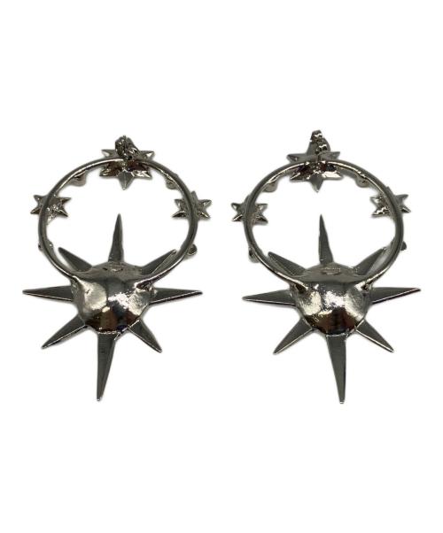 PAMEO POSE（パメオポーズ）PAMEO POSE (パメオポーズ) Sacred Heart Pierce シルバー×ブルーの古着・服飾アイテム