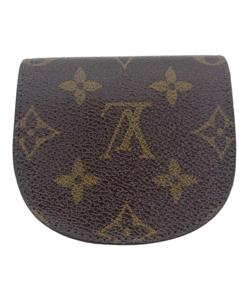 LOUIS VUITTON（ルイ ヴィトン）LOUIS VUITTON (ルイ ヴィトン) 小銭入れ コインケース モノグラム ポルトモネ グゼ ブラウンの古着・服飾アイテム