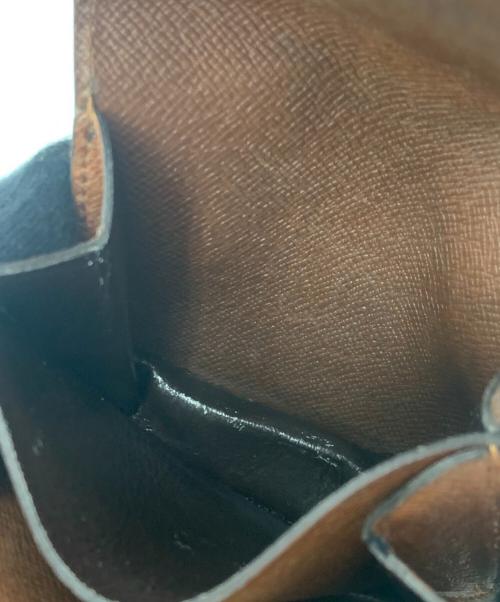 LOUIS VUITTON（ルイ ヴィトン）LOUIS VUITTON (ルイ ヴィトン) 小銭入れ コインケース モノグラム ポルトモネ グゼ ブラウンの古着・服飾アイテム