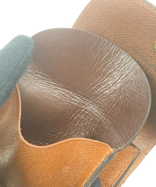 LOUIS VUITTON（ルイ ヴィトン）LOUIS VUITTON (ルイ ヴィトン) 小銭入れ コインケース モノグラム ポルトモネ グゼ ブラウンの古着・服飾アイテム