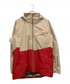 Patagoniaパタゴニア）の古着「スノーボードウェア」｜レッド×ベージュ