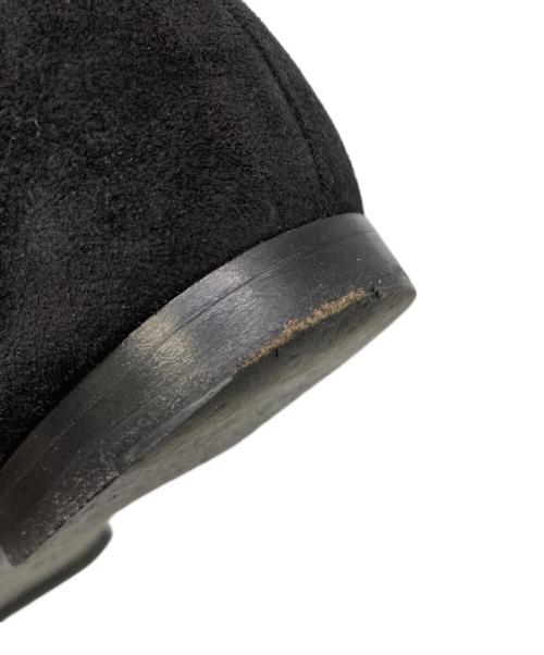 LOUIS VUITTON（ルイ ヴィトン）LOUIS VUITTON (ルイ ヴィトン) スウェードローファー ブラック サイズ:SIZE 22.5cmの古着・服飾アイテム