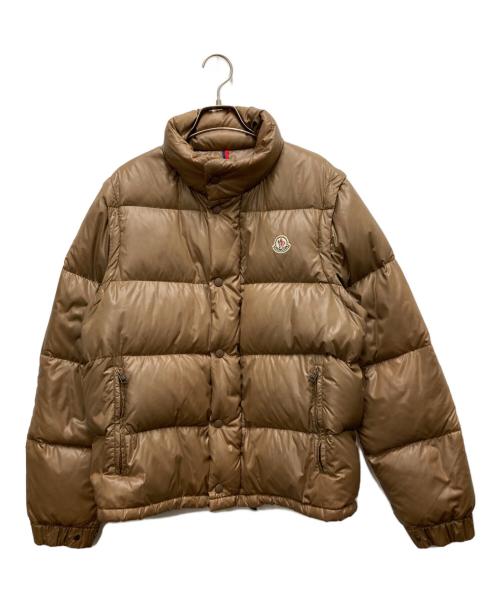 MONCLER（モンクレール）MONCLER (モンクレール) VERONE 2WAYダウンジャケット ブラウンの古着・服飾アイテム