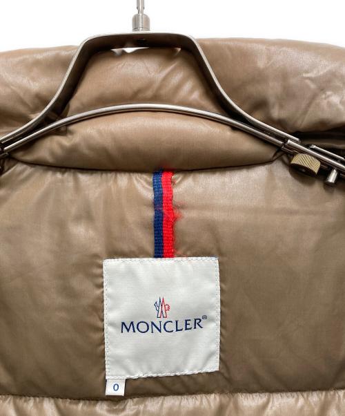 MONCLER（モンクレール）MONCLER (モンクレール) VERONE 2WAYダウンジャケット ブラウンの古着・服飾アイテム