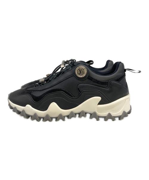 LOUIS VUITTON（ルイ ヴィトン）LOUIS VUITTON (ルイ ヴィトン) ラッシュスニーカー ブラック サイズ:35 1/2（約23.0㎝）の古着・服飾アイテム