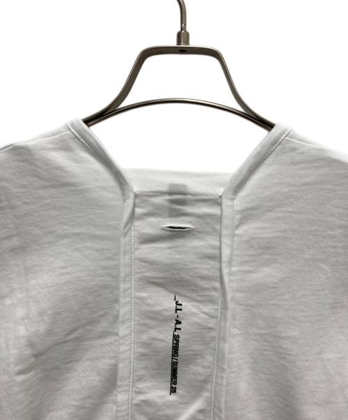 J.L - A.L/（ジェイラル）J.L - A.L/ (ジェイラル) 半袖カットソー ホワイト サイズ:Sの古着・服飾アイテム