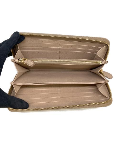 PRADA（プラダ）PRADA (プラダ) 長財布 サフィアーノ ベージュの古着・服飾アイテム