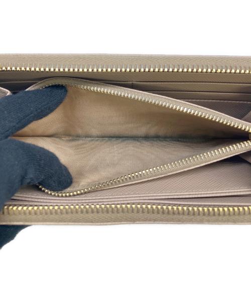PRADA（プラダ）PRADA (プラダ) 長財布 サフィアーノ ベージュの古着・服飾アイテム