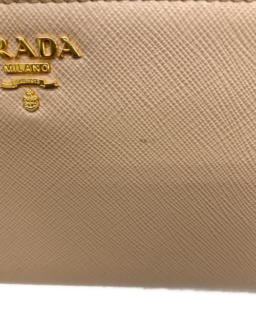 PRADA（プラダ）PRADA (プラダ) 長財布 サフィアーノ ベージュの古着・服飾アイテム