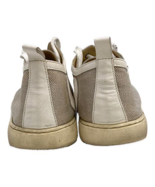 HERMES（エルメス）HERMES (エルメス) ローカットスニーカー ベージュ サイズ:41（25.5～26㎝）の古着・服飾アイテム