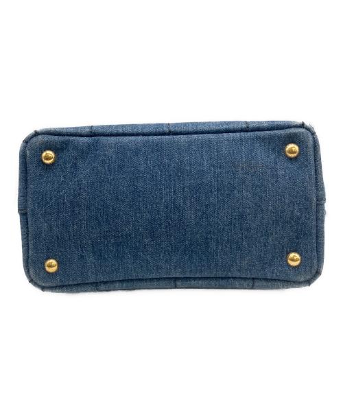 PRADA（プラダ）PRADA (プラダ) 2WAYバッグ カナパ デニム インディゴの古着・服飾アイテム