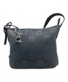 Salvatore Ferragamo（サルヴァトーレ フェラガモ）の古着「ショルダーバッグ ガンチーニ」｜ブラック