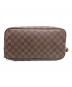 中古・古着 LOUIS VUITTON (ルイ ヴィトン) トートバッグ ネヴァーフルMM ダミエ ブラウン サイズ:MM：165000円