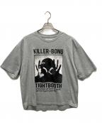 TIGHTBOOTH PRODUCTIONタイトブースプロダクション）の古着「Tシャツ」｜グレー