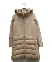 HERNO（ヘルノ）の古着「DIAGONAL WOOL AND NUAGE PARKA」｜ベージュ