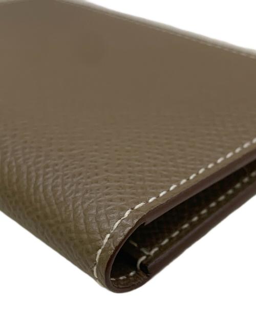 HERMES（エルメス）HERMES (エルメス) カードケース 	ユークリッド ベージュの古着・服飾アイテム