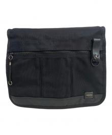 PORTER（ポーター）の古着「メッセンジャーバッグ HEAT」｜ブラック