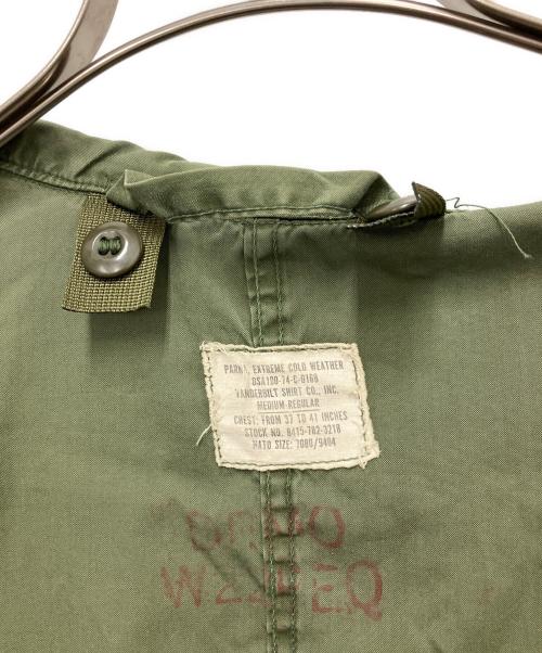 -（-）- (-) U.S.ARMY M-65 FISHTAIL PARKA オリーブ サイズ:Mの古着・服飾アイテム