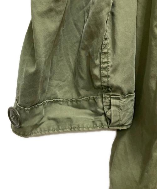 -（-）- (-) U.S.ARMY M-65 FISHTAIL PARKA オリーブ サイズ:Mの古着・服飾アイテム