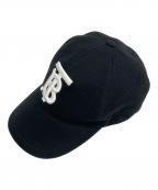 BURBERRYバーバリー）の古着「TBロゴキャップ」｜ブラック