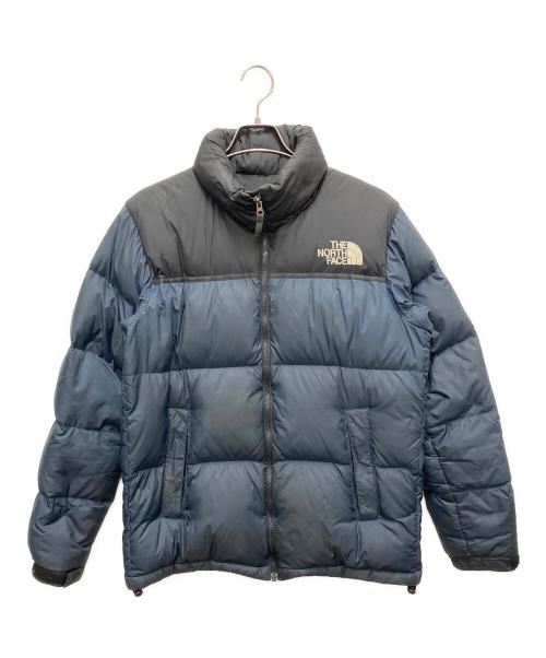 THE NORTH FACE（ザ ノース フェイス）THE NORTH FACE (ザ ノース フェイス) ダウンジャケット NUPTSE JACKET ネイビー サイズ:SIZE Lの古着・服飾アイテム