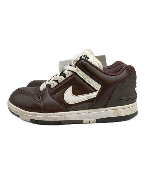 NIKE SB（ナイキエスビー）NIKE SB (ナイキエスビー) SUPREME (シュプリーム) AIR FORCE 2 LOW”BAROQUE BROWN” ブラウン サイズ:US9.5の古着・服飾アイテム