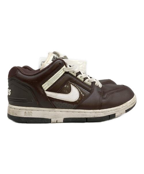NIKE SB（ナイキエスビー）NIKE SB (ナイキエスビー) SUPREME (シュプリーム) AIR FORCE 2 LOW”BAROQUE BROWN” ブラウン サイズ:US9.5の古着・服飾アイテム