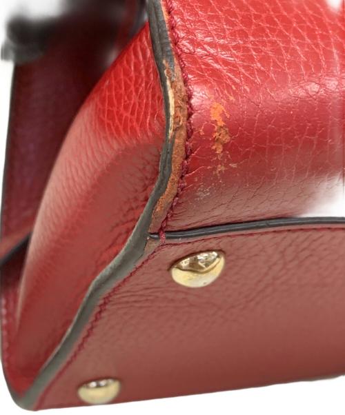 GUCCI（グッチ）GUCCI (グッチ) 2WAYバッグ ソーホー インターロッキングG レッドの古着・服飾アイテム