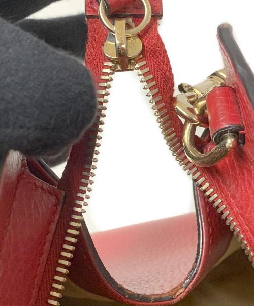 GUCCI（グッチ）GUCCI (グッチ) 2WAYバッグ ソーホー インターロッキングG レッドの古着・服飾アイテム