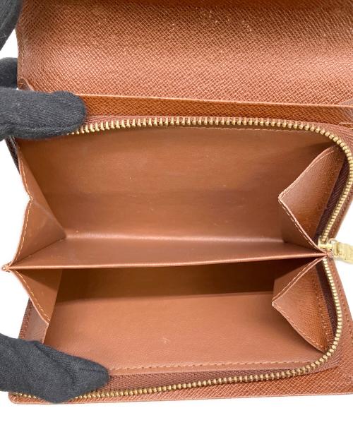 LOUIS VUITTON（ルイ ヴィトン）LOUIS VUITTON (ルイ ヴィトン) 2つ折り財布 モノグラム ポルトフォイユ・トレゾール ブラウンの古着・服飾アイテム