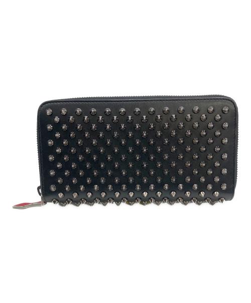 Christian Louboutin（クリスチャン・ルブタン）Christian Louboutin (クリスチャン・ルブタン) 長財布 パネトーレ ブラックの古着・服飾アイテム