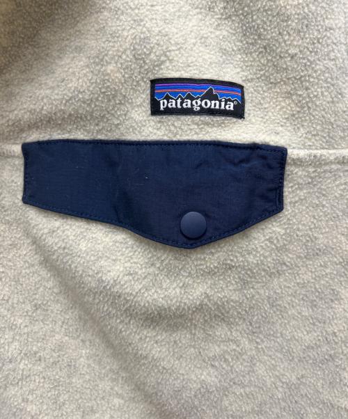 Patagonia（パタゴニア）Patagonia (パタゴニア) シンチラスナップT ベージュ サイズ:Sの古着・服飾アイテム