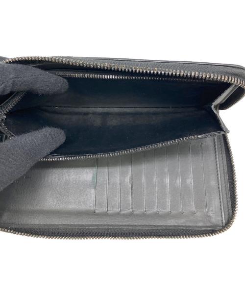 LOUIS VUITTON（ルイ ヴィトン）LOUIS VUITTON (ルイ ヴィトン) 長財布　モノグラム・シャドウ　ジッピーウォレット・ヴェルティカル ブラックの古着・服飾アイテム