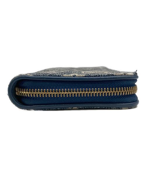 LOUIS VUITTON（ルイ ヴィトン）LOUIS VUITTON (ルイ ヴィトン) 長財布 ジッピー ウォレット 	モノグラム・ジャカード・デニム ブルーの古着・服飾アイテム