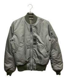ALPHA（アルファ）の古着「MA-1ジャケット」｜オリーブ