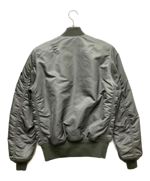 ALPHA（アルファ）ALPHA (アルファ) MA-1ジャケット オリーブ サイズ:Mの古着・服飾アイテム