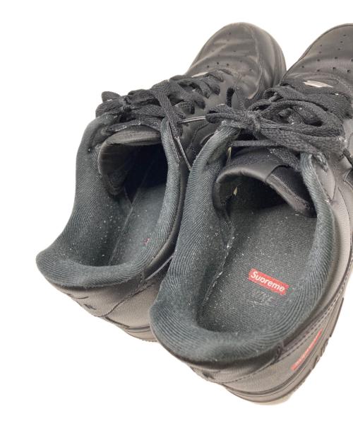 NIKE（ナイキ）NIKE (ナイキ) SUPREME (シュプリーム) AIR FORCE1（エアフォース1） ブラック サイズ:SIZE 27.5cmの古着・服飾アイテム