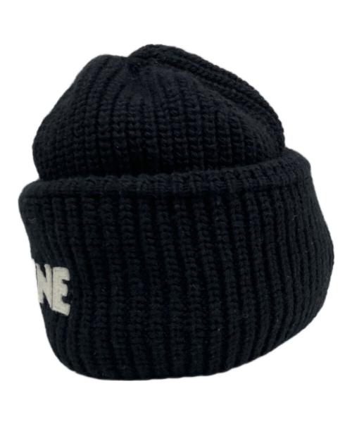 CELINE（セリーヌ）CELINE (セリーヌ) ニット帽 ブラック サイズ:TU（男女兼用）の古着・服飾アイテム