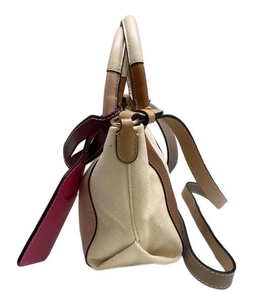 SEE BY CHLOE（シーバイクロエ）SEE BY CHLOE (シーバイクロエ) 2WAYショルダーバッグ LAETIZIA ベージュの古着・服飾アイテム