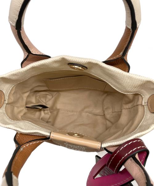 SEE BY CHLOE（シーバイクロエ）SEE BY CHLOE (シーバイクロエ) 2WAYショルダーバッグ LAETIZIA ベージュの古着・服飾アイテム